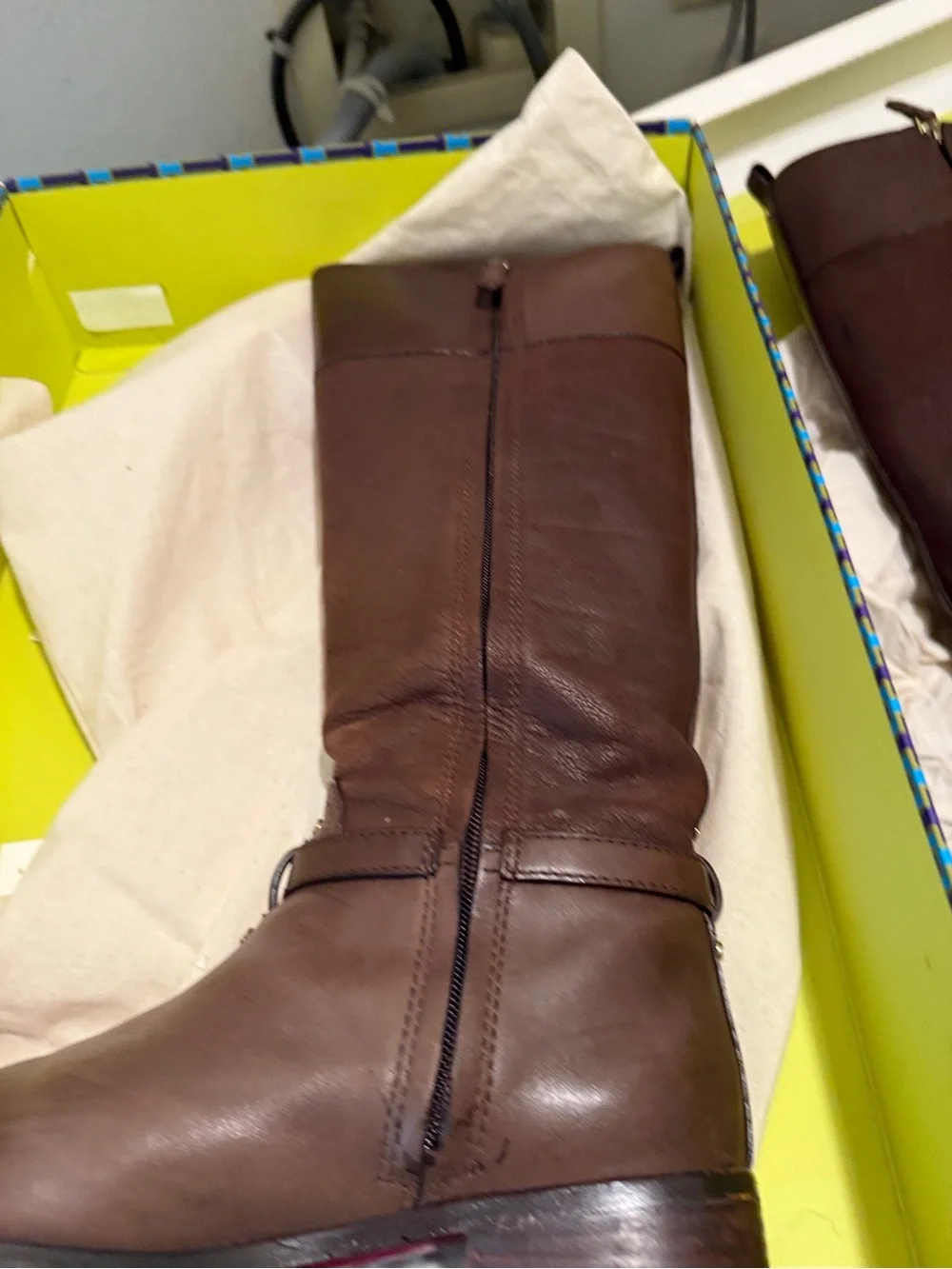 Tory Burch Brown Chocolate Riding Boots